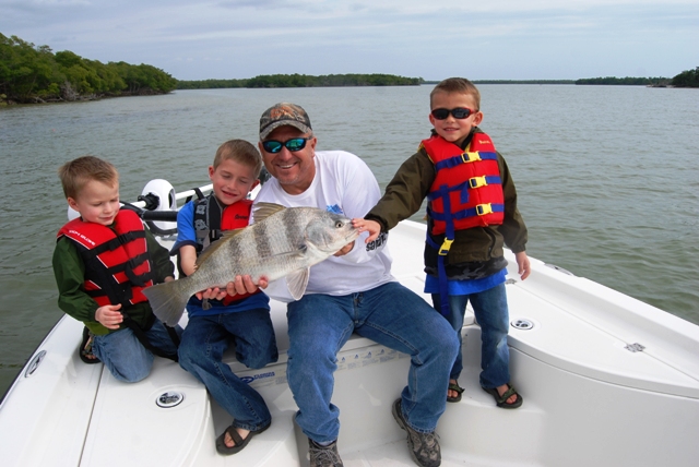 The fishing in the 10,000 islands area is what I call “Pot Luck fishing”